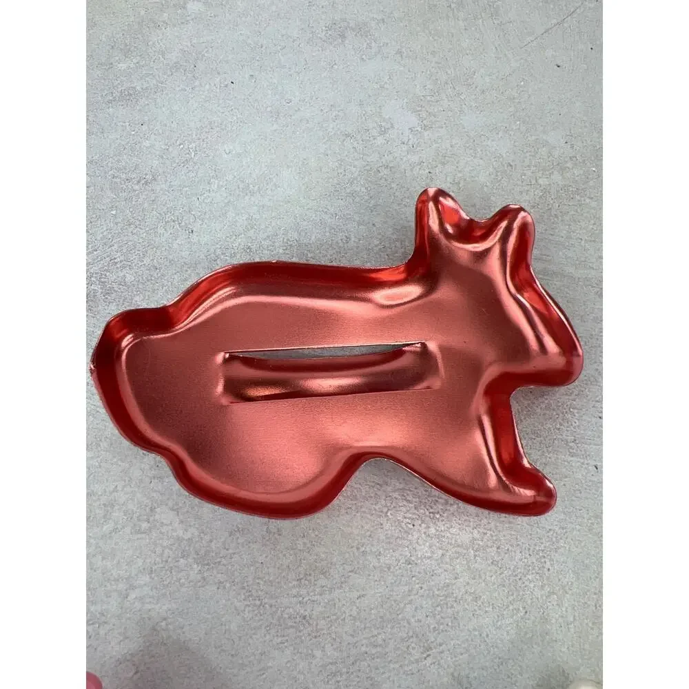 Vintage Easter Cookie Cutters Lamb Easter‎ Egg Bunnies Lot of 4